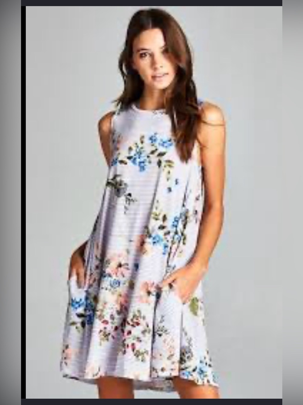 Bellamie midi dress with pockets